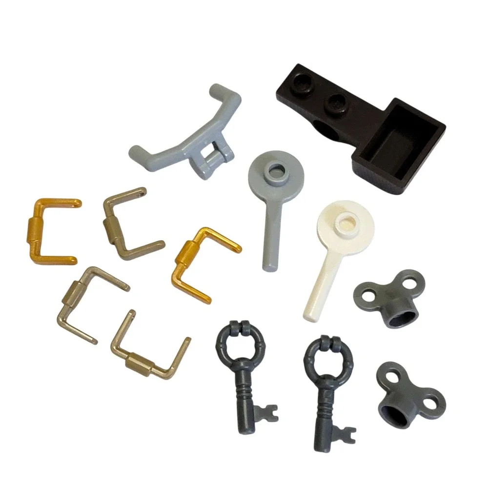 LEGO Minifigure Accessories Lot 47 Pc Telescopes Utility Tools Weapons Mixed